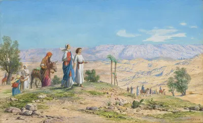 The Holy Family by Джон Роджерс Херберт, 1878 — digital art print download