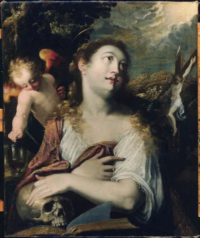 Penitent Magdalen by Joseph Heintz The Elder — digital art print download
