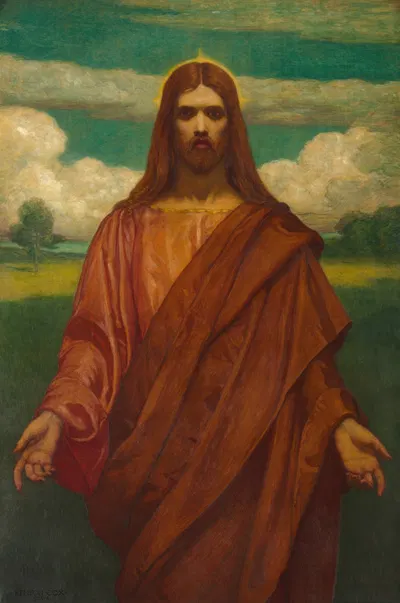 Christ by Кеньон Кокс, 1905 — digital art print download