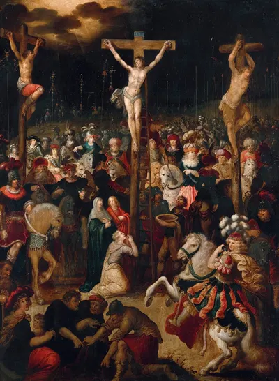 Le Calvaire by Louis de Caullery — digital art print download