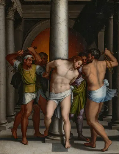 The Flagellation by Marcello Venusti — digital art print download