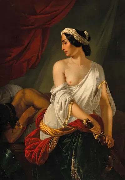Judith and Holofernes by Поль Эмиль Якобс, 1859 — digital art print download