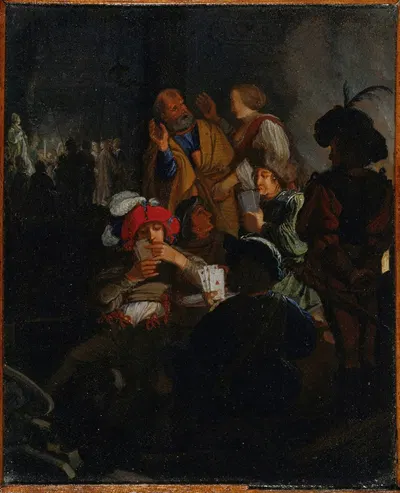 Denial of St. Peter by Питер Молин — digital art print download
