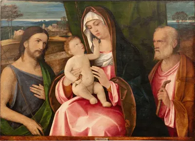 Virgin and Child by Pietro degli Ingannati — digital art print download