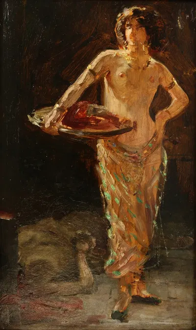 Salomé by Северо Родригес Эчарт — digital art print download