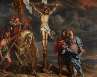 The Crucifixion by Виллем ван Херп — digital art print download