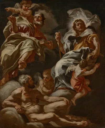 Prophets of the Old Testament by Франческо Солимена — digital art print download