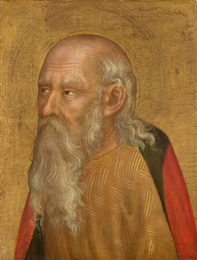Saint Paul the Hermit by Gentile da Fabriano — digital art print download
