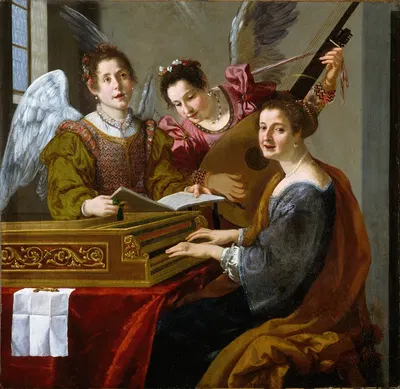 Saint Cecilia by Якопо Виньяли — digital art print download