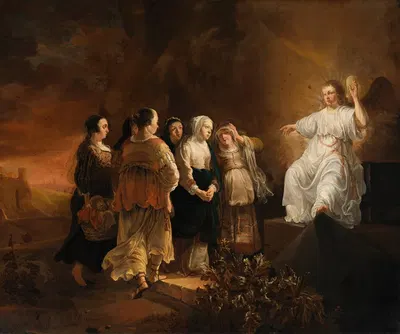 The Holy Women at the Tomb by Jan Baptist Weenix — digital art print download