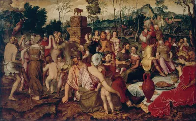 The Golden Calf by Питер Пурбус — digital art print download
