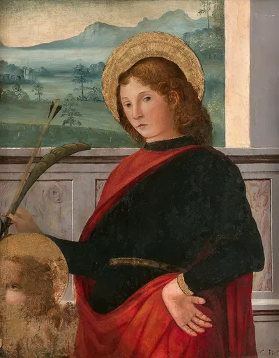 Saint Sébastien by Винченцо Таманьи — digital art print download