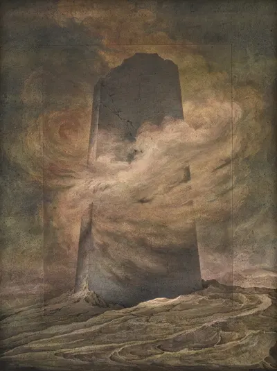 The ruinous tower of Babel by David Humbert de Superville — digital art print download