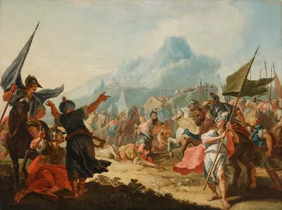 The Triumph of David by Франческо Фонтебассо — digital art print download
