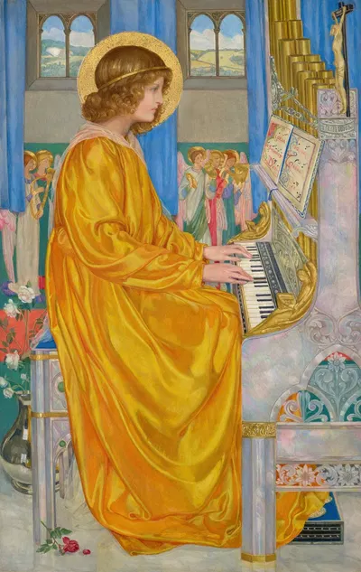 St. Cecilia by Kate Elizabeth Bunce — digital art print download