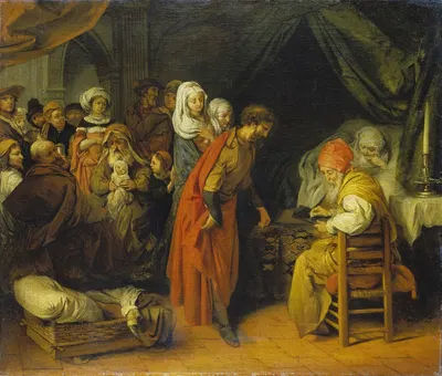 The Birth and Naming of St John the Baptist by Барент Фабрициус — digital art print download