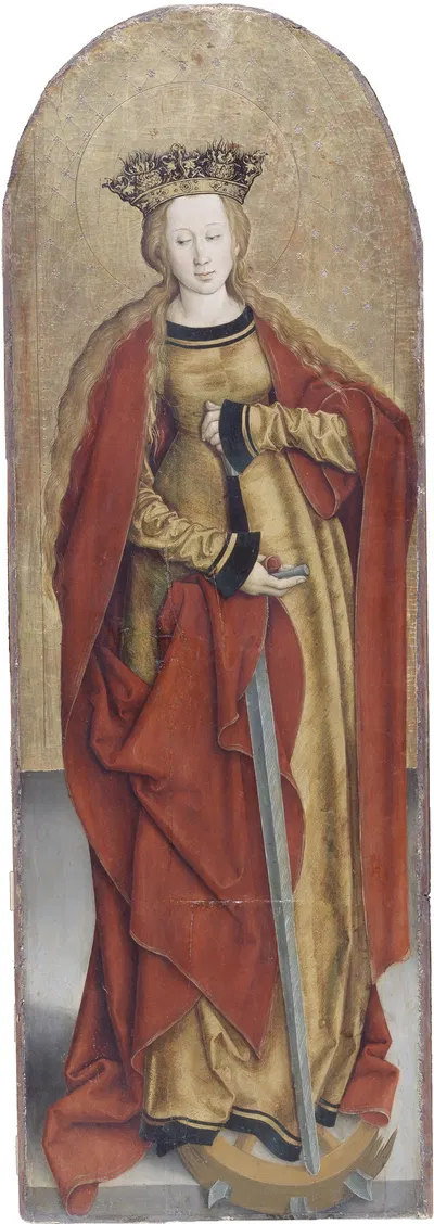 St Catherine of Alexandria by Бернхард Стригель — digital art print download
