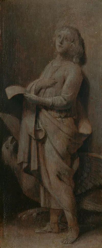 Vier evangelisten: Johannes by Цезарь Ван Эвердинген, 1676 — digital art print download