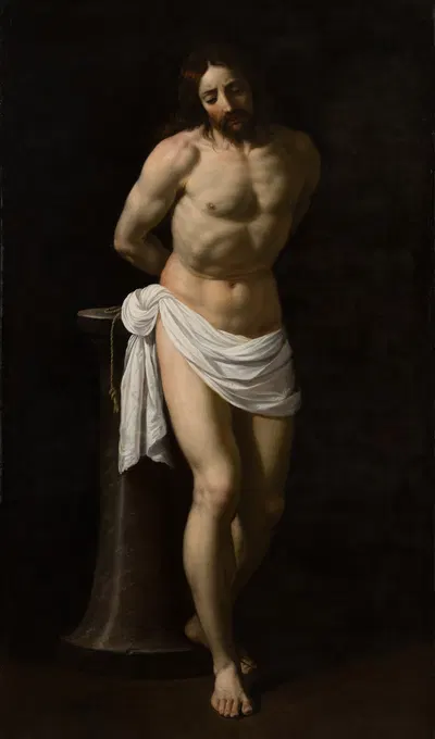 Christ at the Column by Гвидо Рени — digital art print download