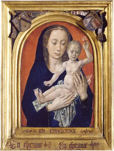 Virgin and Child by Хуго ван дер Гоес — digital art print download