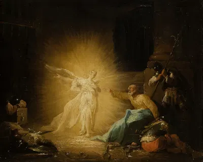 The Liberation of St Peter by Иоганн Георг Траутман — digital art print download