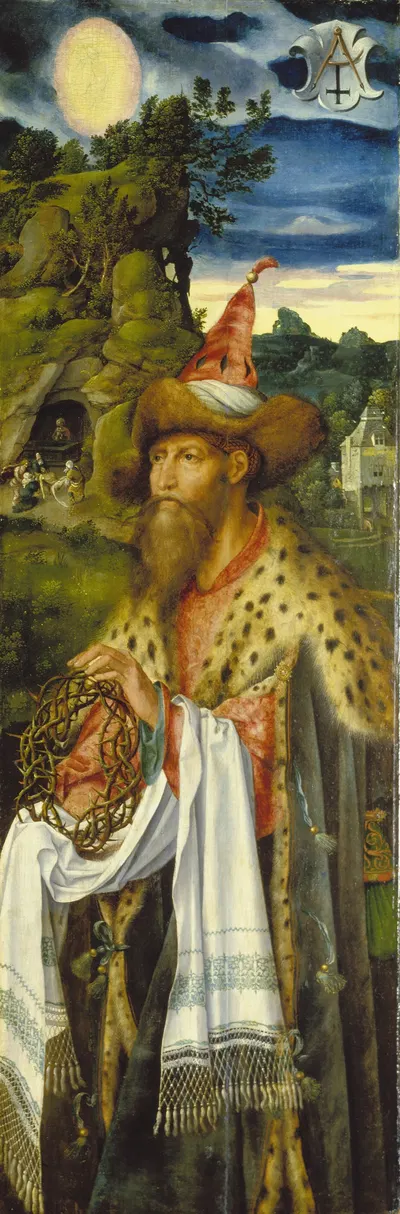 Joseph of Arimathea by Йос ван Клев, 1524 — digital art print download