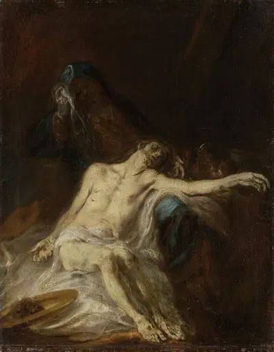 Pietà by Мартин Иоганн Шмидт — digital art print download