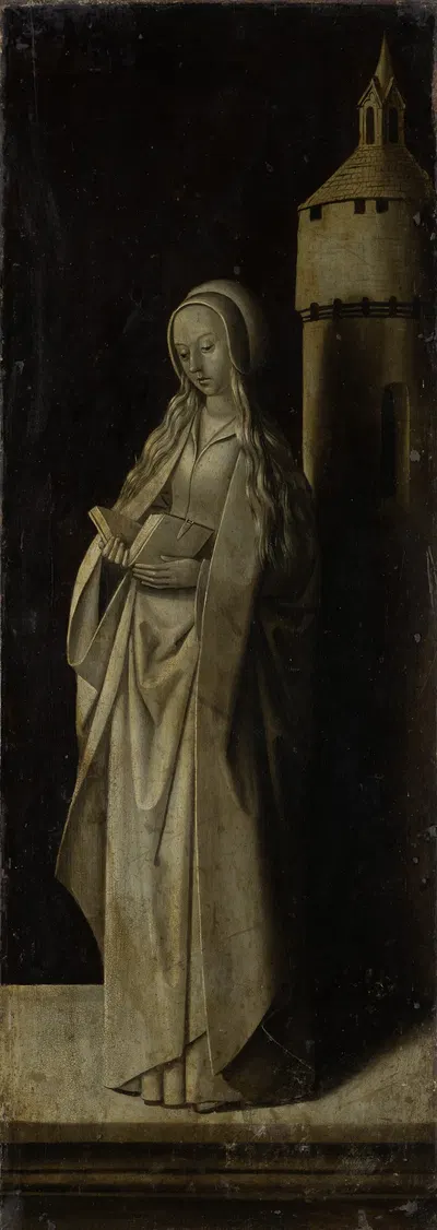 St Barbara by Master of the Morrison Triptych — digital art print download