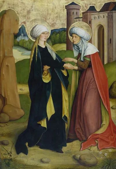The Visitation by Master Of The Pfullendorf Altar — digital art print download