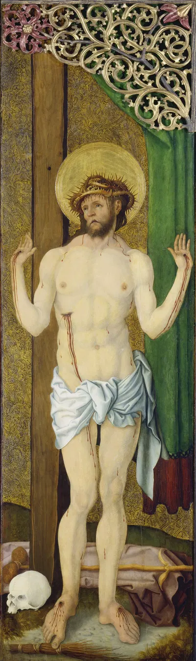 Christ as Man of Sorrows by Master of the Stalburg Portraits — digital art print download