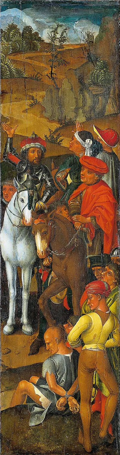 Raising of the Cross by Master of the Stötteritz Altar — digital art print download