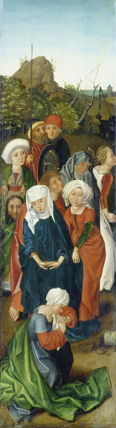 Raising of the Cross by Master of the Stötteritz Altar — digital art print download