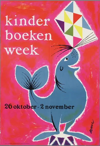 kinderboekenweek 26 oktober – 2 november by Gerard Douwe, 1957 — digital art print download