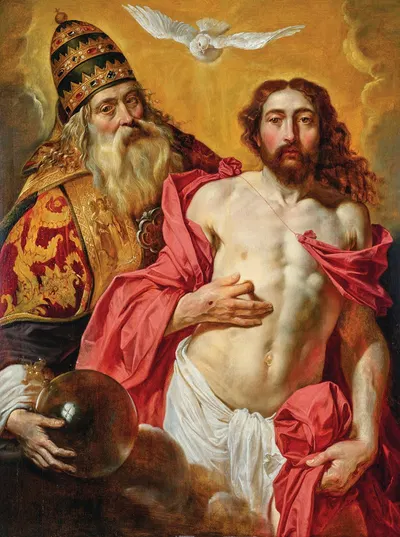 The Holy Trinity by Artus Wolffort — digital art print download