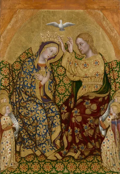 Coronation of the Virgin by Gentile da Fabriano — digital art print download