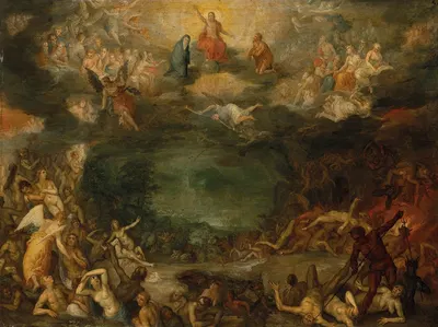 The Last Judgement by Ян Брейгель Старший, 1601 — digital art print download