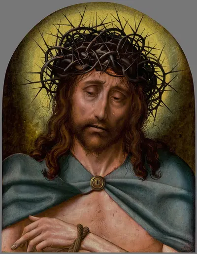 Christ as the Man of Sorrows by Quentin Massys — digital art print download