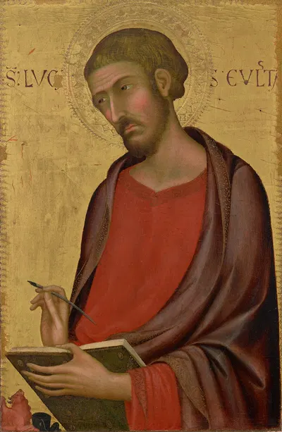 Saint Luke by Simone Martini — digital art print download