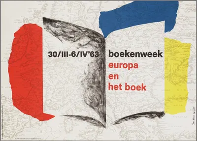 europa en het boek by Jan Bons, 1963 — digital art print download