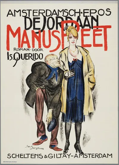Amsterdamsch-epos; de jordaan; Manus Peet by Jan Sluijters, 1922 — digital art print download