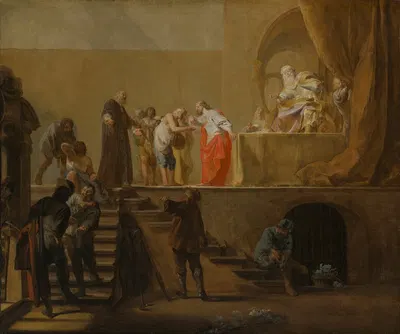 The parable of the laborers in the vineyard by Николай Кнупфер — digital art print download