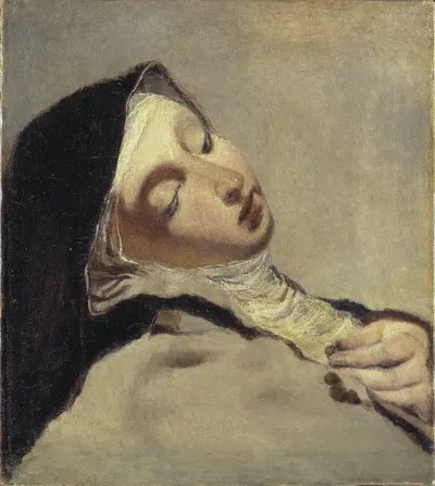 St Teresa in extasy by Эрнст Йозефсон — digital art print download
