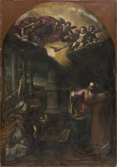 The Annunciation by Скарселлино — digital art print download