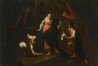 Judith and Holofernes by Франц Антон Маульберц, 1700 — digital art print download
