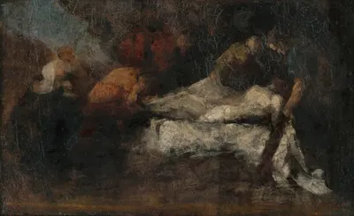 The Entombment of Christ by Гюла Штетка, 1880–1900 — digital art print download