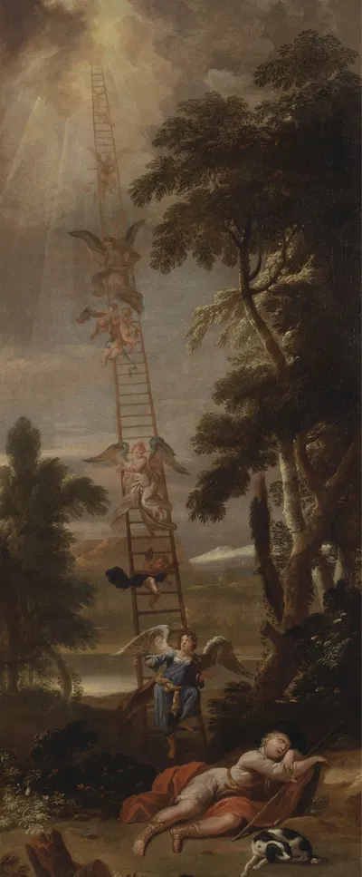 Jacob's Dream by Sir James Thornhill, 1705 — digital art print download