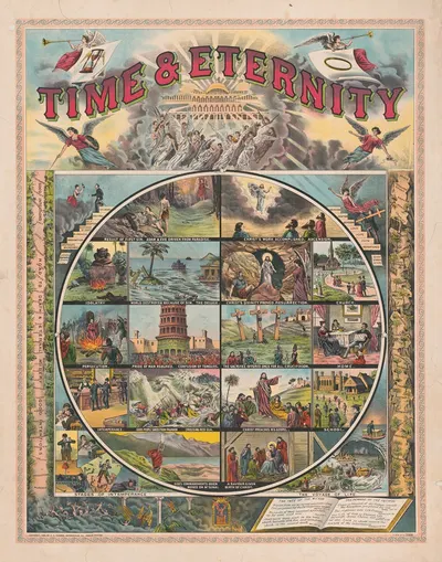 Time & eternity by H. C. Tunison, 1899 — digital art print download