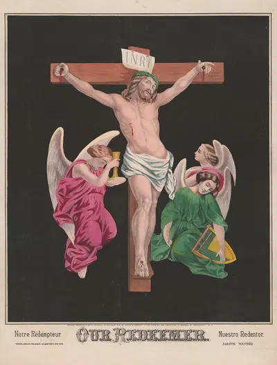 Our redeemer by Хаасис и Лубрехт, 1875 — digital art print download