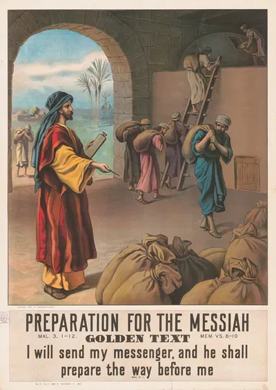 Preparation for the messiah by Providence Lith. Co, 1905 — digital art print download