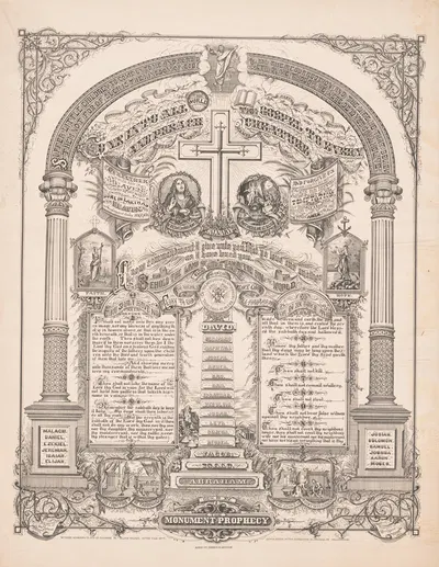Go ye into all the world and preach the gospel to every creature by Форбс и Ко, 1879 — digital art print download